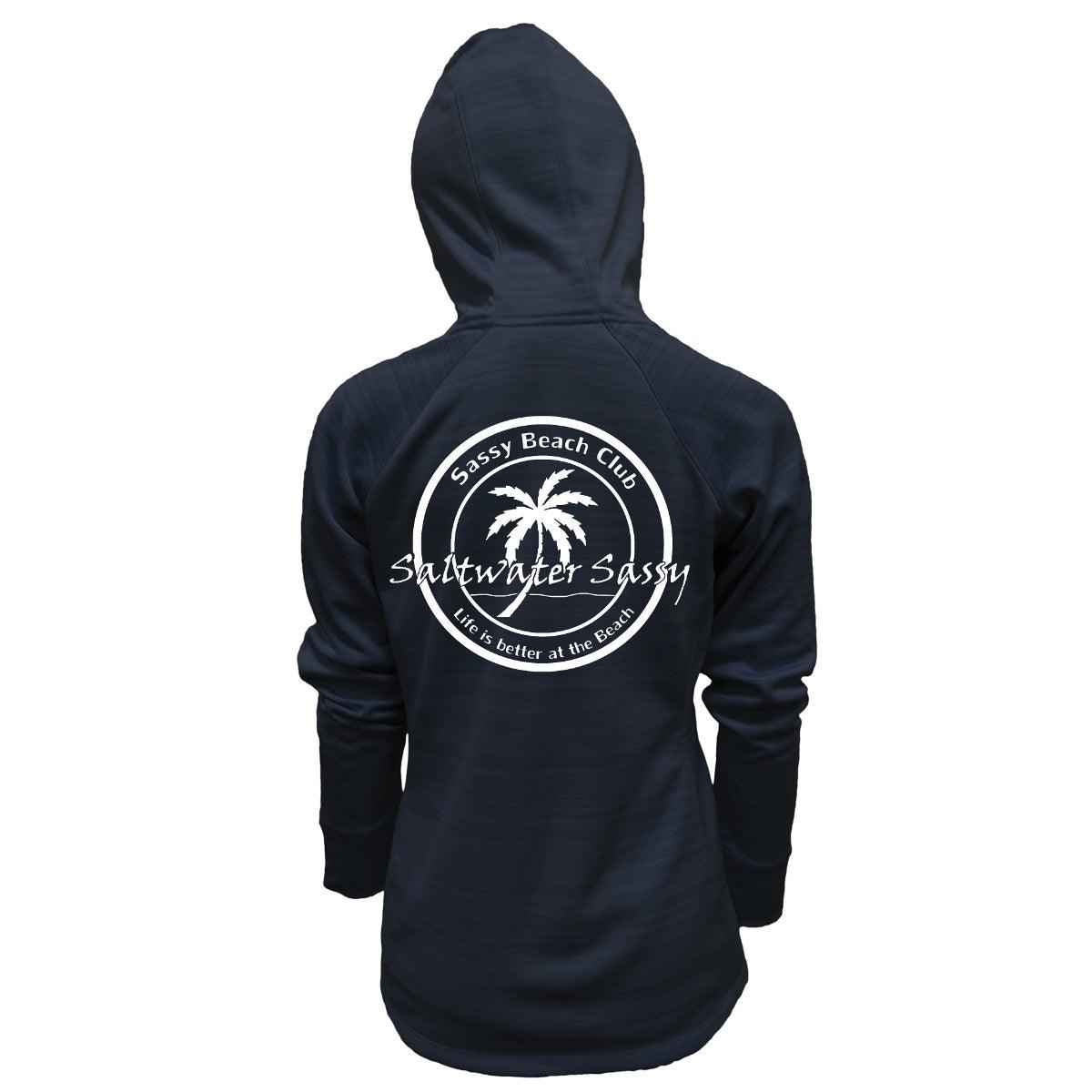 Beach Club Hooded Jacket - Saltwater Sassy Apparel