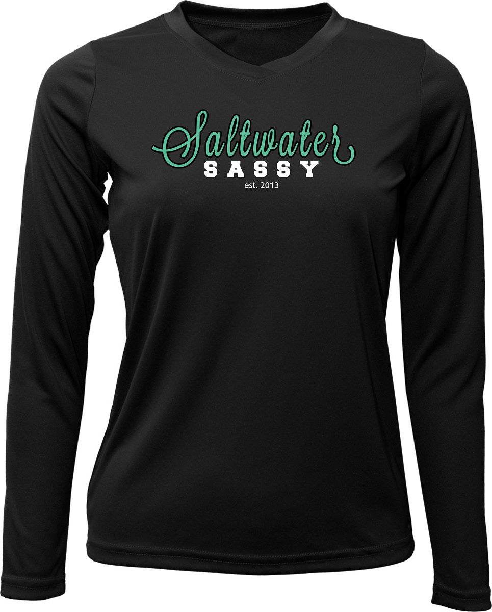 Game Day Tee Vneck Long Sleeve
