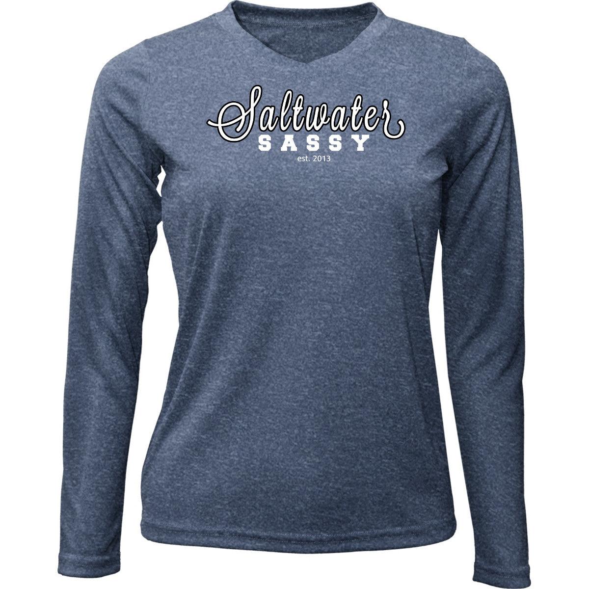 Game Day Tee Vneck Long Sleeve - Saltwater Sassy Apparel