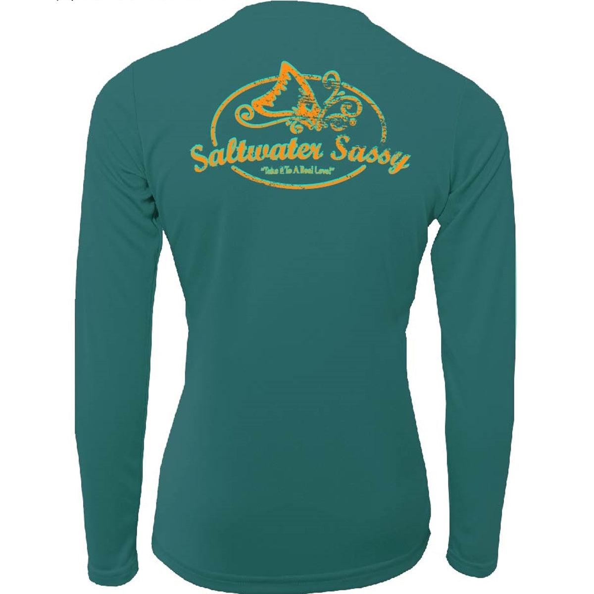 Original Vneck Long sleeve - Saltwater Sassy Apparel
