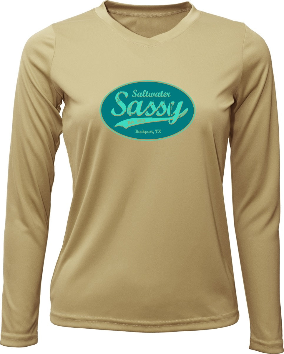 Vintage Vneck Long Sleeve