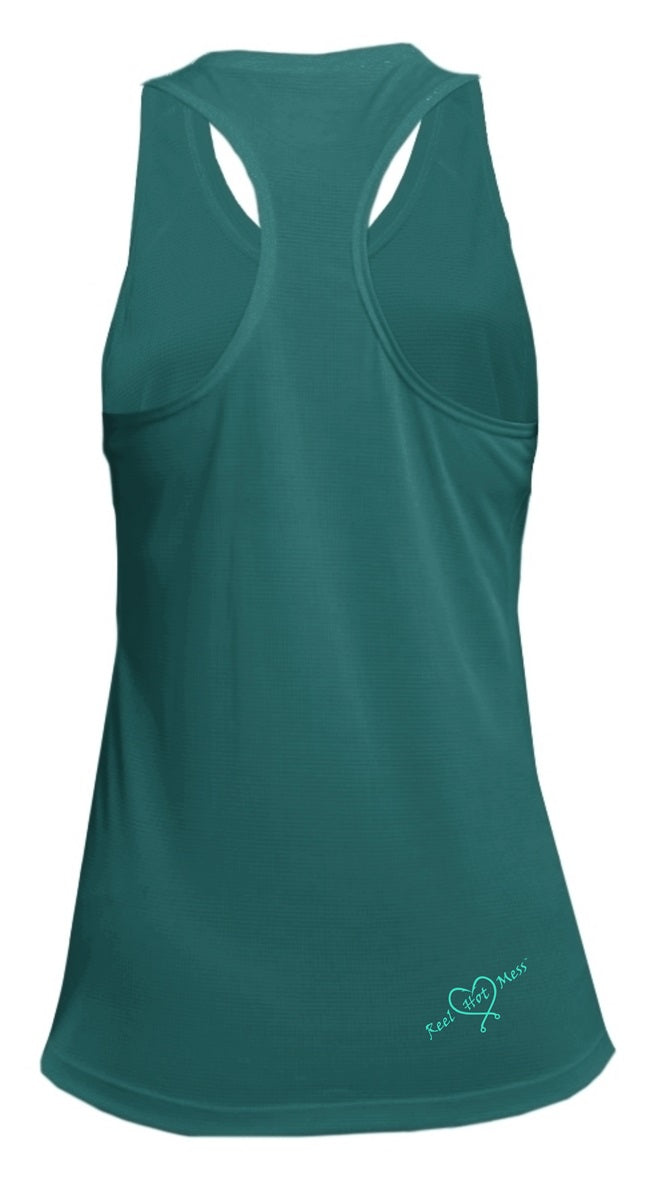 The Sassy Singlet Grid Tank is ultra-comfortable to wear. Made of 100% Polyester moisture-managing interlock grid fabric which makes this tank breathable. With fresh assurance anti-bacterial treatment to keep you cool and fresh. The UV Protection of UPF 35 also keeps your skin safe from the sun.