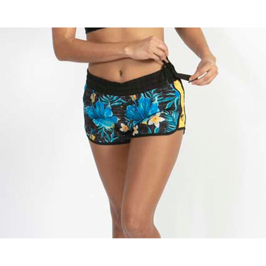 Linen Blossom 5'' Side Tie Shorts