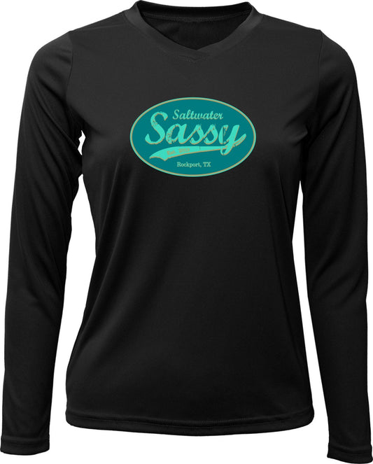 Vintage Vneck Long Sleeve